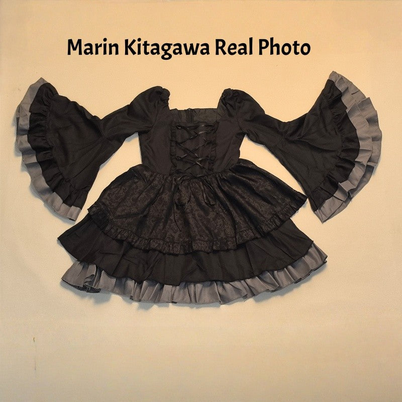 Marin Kitagawa Cosplay Costume Shizuku Kuroe Dress My Dress-Up Darling Anime Halloween Christmas Carnival Suit Role Play Uniform