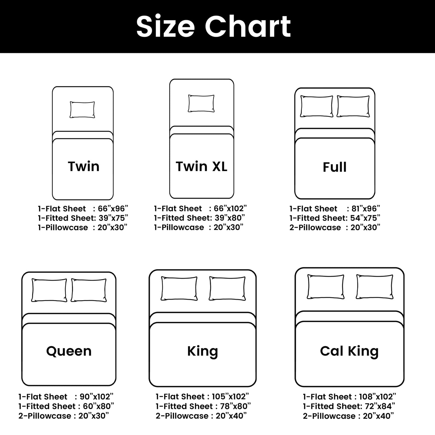 4-piece set of solid-colored bed sheets - 1801 series fashionable and comfortable bedding set