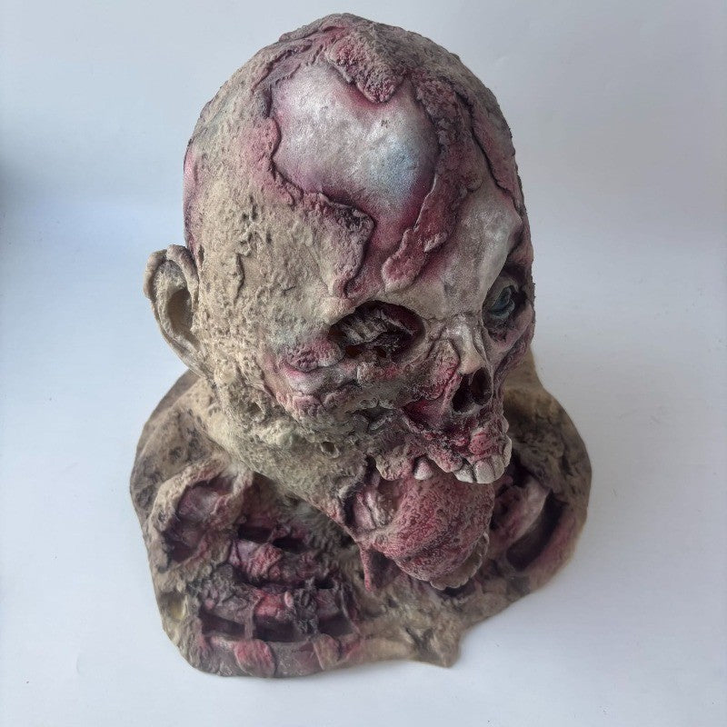 Halloween Ghost House Escape Room Terrifying Tongue Monster Headmask Mask Zombie Man Full Face Headmask
