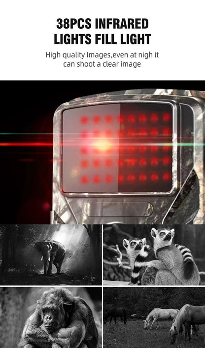 Hunting Camera Wild Infrared Night Vision Outdoor Motion Trail Game Cam Activated Tracking Photo Trap Cam Wild Surveillance