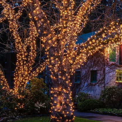 Solar String Lights Outdoor 20/50/100/200 LED Solar Waterproof Lights with 8 Lighting Mode Garland Lights for Tree Party Decor