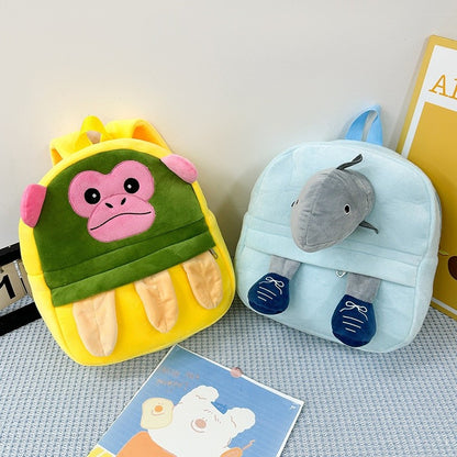 Italian Brainrot Plush Backpack Telalaero Telala Funny Student Backpack ?LiriLi Larlla Boneca Ambalam Cute Soft Bag for Kid Gift