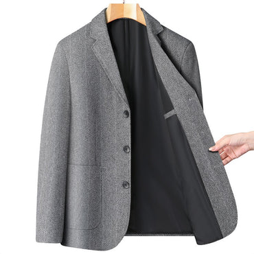 New Autumn Men Solid Business Casual Blazers Jackets Fit Suits Coats High Quality Male Blazers Coats Men's Clothing Size 4XL