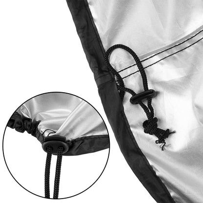 Round BBQ Grill Cover Rain Protective Camping Outdoor Barbecue Cover 77x58cm/80x66x100cm Grill Cover Waterproof Anti Dust