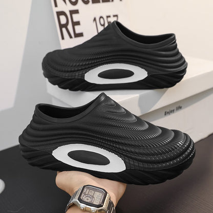 Baotou Slippers for Men 2025 New Model Non-Slip Anti-Odor Sports Outdoor Waterproof Sandals Kitchen Work Shoes