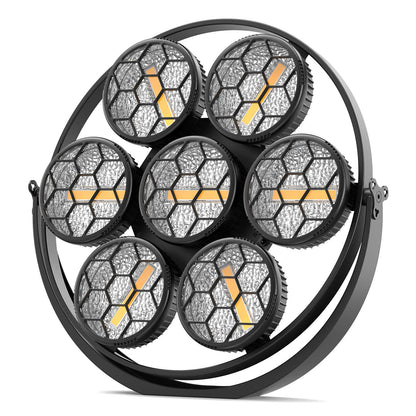 350W COB LED Retro Lights Linear Vintage Light Stage Effect Lighting Projector for Party Concert Wedding Theater Live Show Club