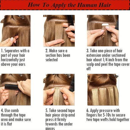 HAIRTIME Cutícula Alinhada Cabelo Virgem Natural Extensão Humana #27 Fita Russa 100% Remy Extensão de Cabelo Fita em Fornecedores