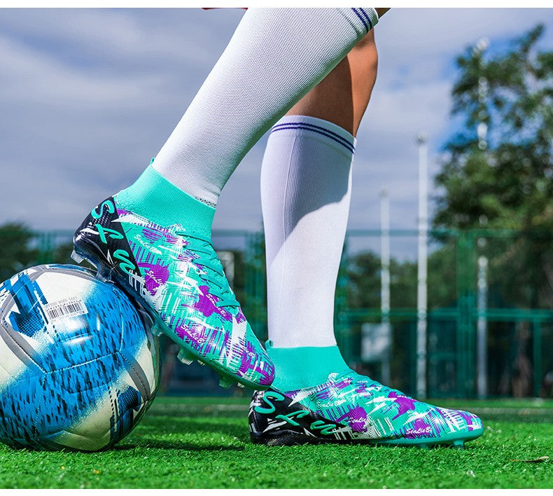 Men's Soccer Shoes Cleats Non-Slip FG Football Boots Men High-quality Match Training Sneakers Futsal Indoor Soccer Boots Boys