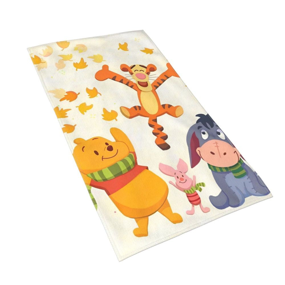 Winnie The Pooh Bear Piglet Merch Towel for Beach New Summer Microfiber Shower Towel No Sand Quick-Dry Surf Towels