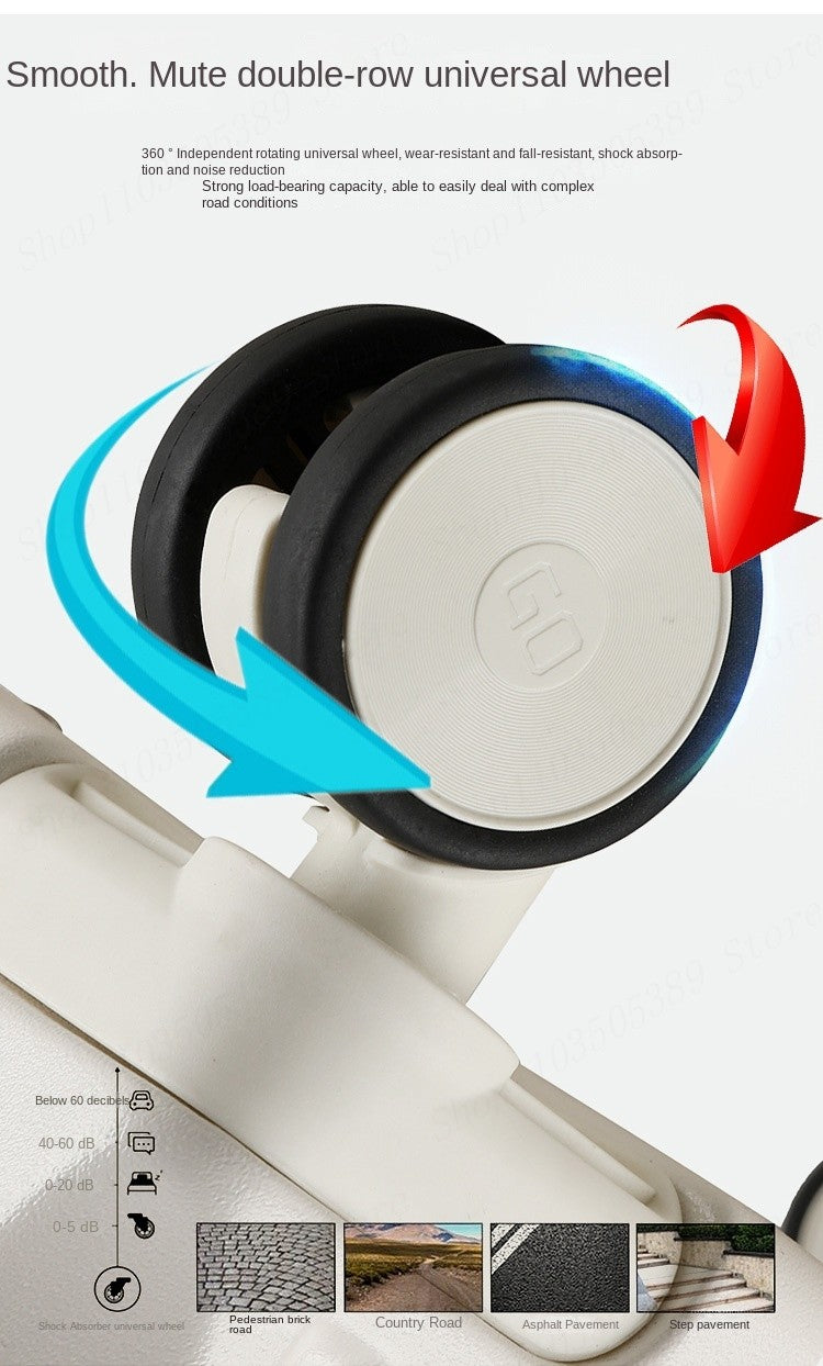 New Suitcase 30 inch Aluminium Frame USB Charging Luggage Carrier 28 inch Boardable 20 inch Travel Suitcase with Cup Holder