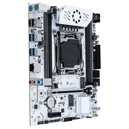 Conjunto Placa-mãe Gamer SOYO X99 C612chip com CPU Intel Xeon E5 2630 V4 DDR4 8G*1 2133MHz RAM Componentes de computador Placa principal TPM2