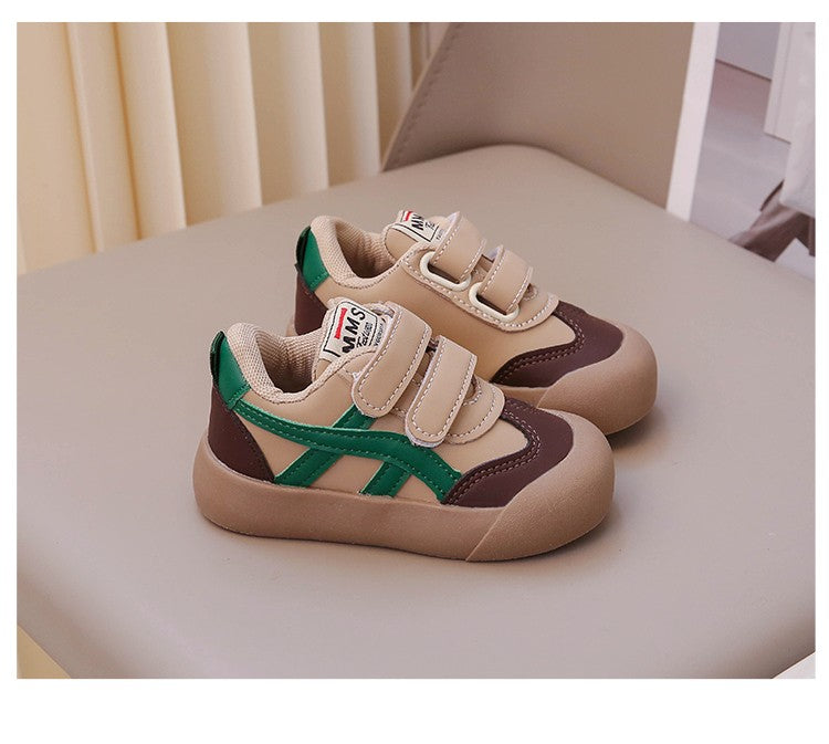 Children's Forrest Gump Shoes Four Seasons Green Boys Girls Walking Shoes 2-8 Years Old Waterproof Non-slip Kids Baby Sneakers