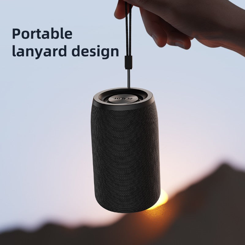 ZEALOT S32 Portable Bluetooth Speaker Mini Wireless HIFI Subwoofer Speaker with fm Radio Column Support TF, TWS, USB Flash Drive