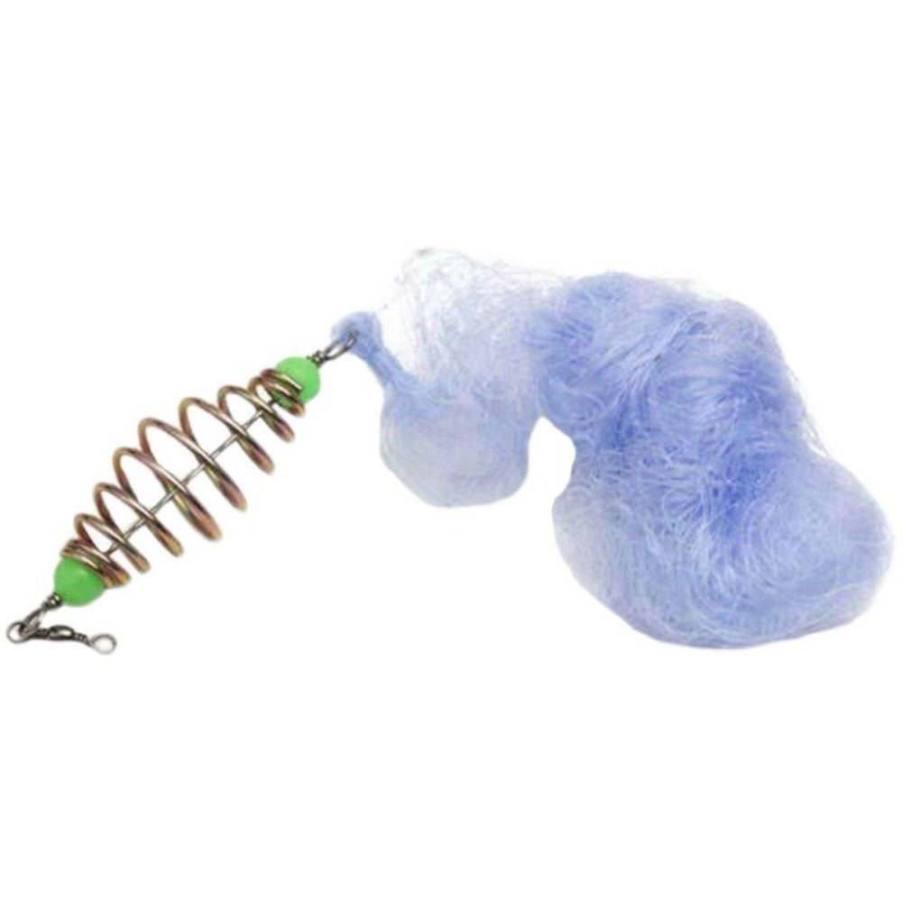 Rede de Pesca de Alta Qualidade, Fio de Alta Qualidade, Aço de Alto Carbono, Rede de Emalhar Azul Esverdeada, Contas Luminosas, Acessórios de Pesca de Cardume de Cobre