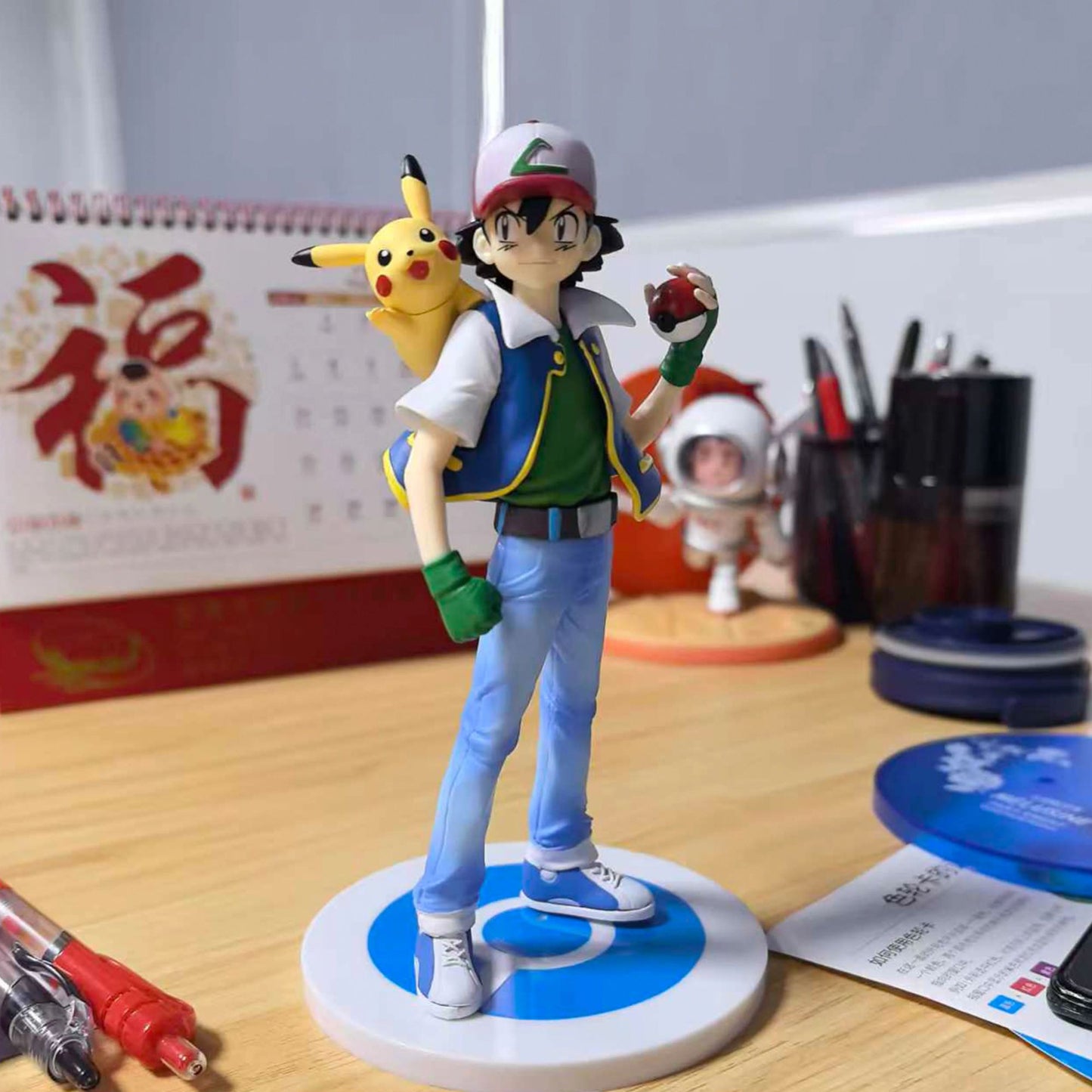 18cm Ash Ketchum Figura Misty Figuras Brock Boneco Pvc Estátua Gk Anime Modelo Boneca Coleção Decoração Brinquedos de Halloween
