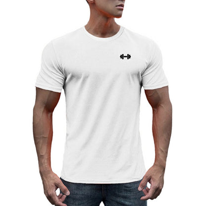 Gym Fitness Muscle Short Sleeve O-Neck Clothing Summer Mesh Breathable Quick Dry Cool T-shirt Mens Bodybuilding Running Shirts