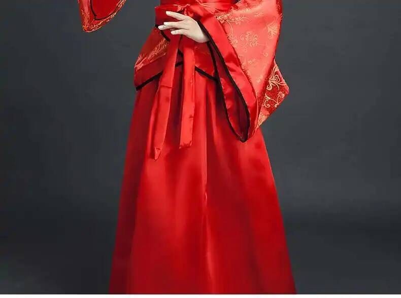 Hanfu Chinese Costume Girls Children Kimono Traditional Vintage Ethnic Fan Students Dance Halloween Japanese Yukata Kimono Style