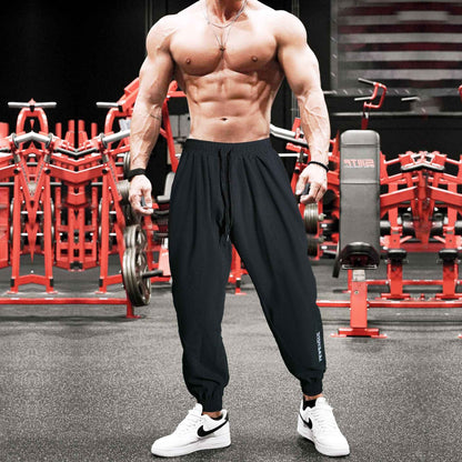 Muscle Men Sports Pants Training Basketball Running Loose Korean Version Of Casual Fitness Pants Fashionable Fitness Pants