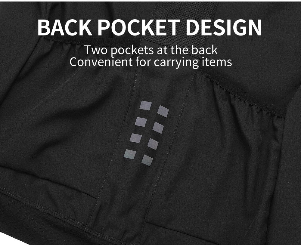 WOSAWE Women's Cycling Jacket Windbreaker Windproof Bike Vest Running Riding MTB Road Bike Tops