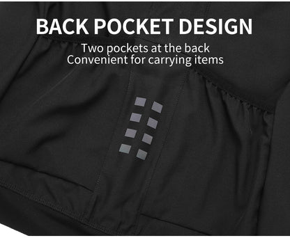 WOSAWE Women's Cycling Jacket Windbreaker Windproof Bike Vest Running Riding MTB Road Bike Tops