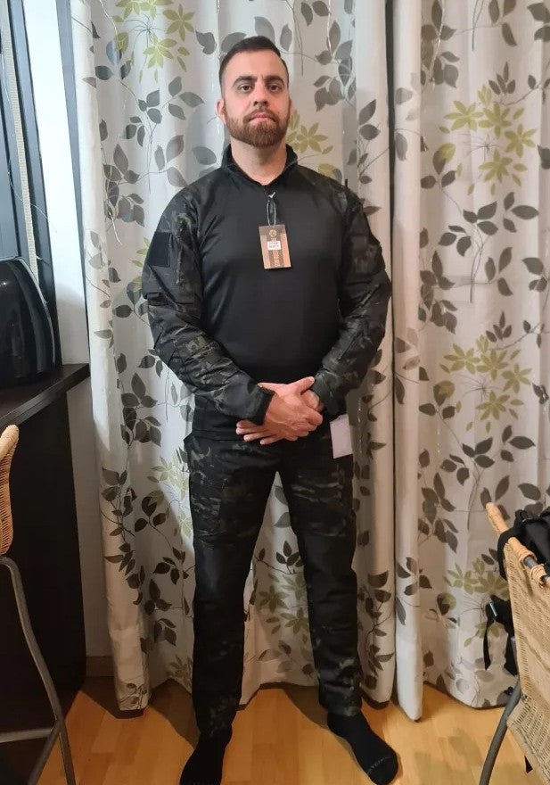 Tactical Hiking Frog Suit Men Airsoft Clothes Paintball Men Hunting Assault Shirts Special Forces Shooting Uniform Cargo Pants