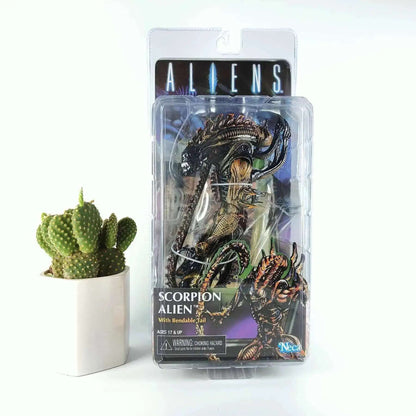 Scorpion NECA Alien Figure Snake Aliens VS Predator 13th Lineup Sgt Apone Snake Action Figures Toy Christmas Birthday Gifts