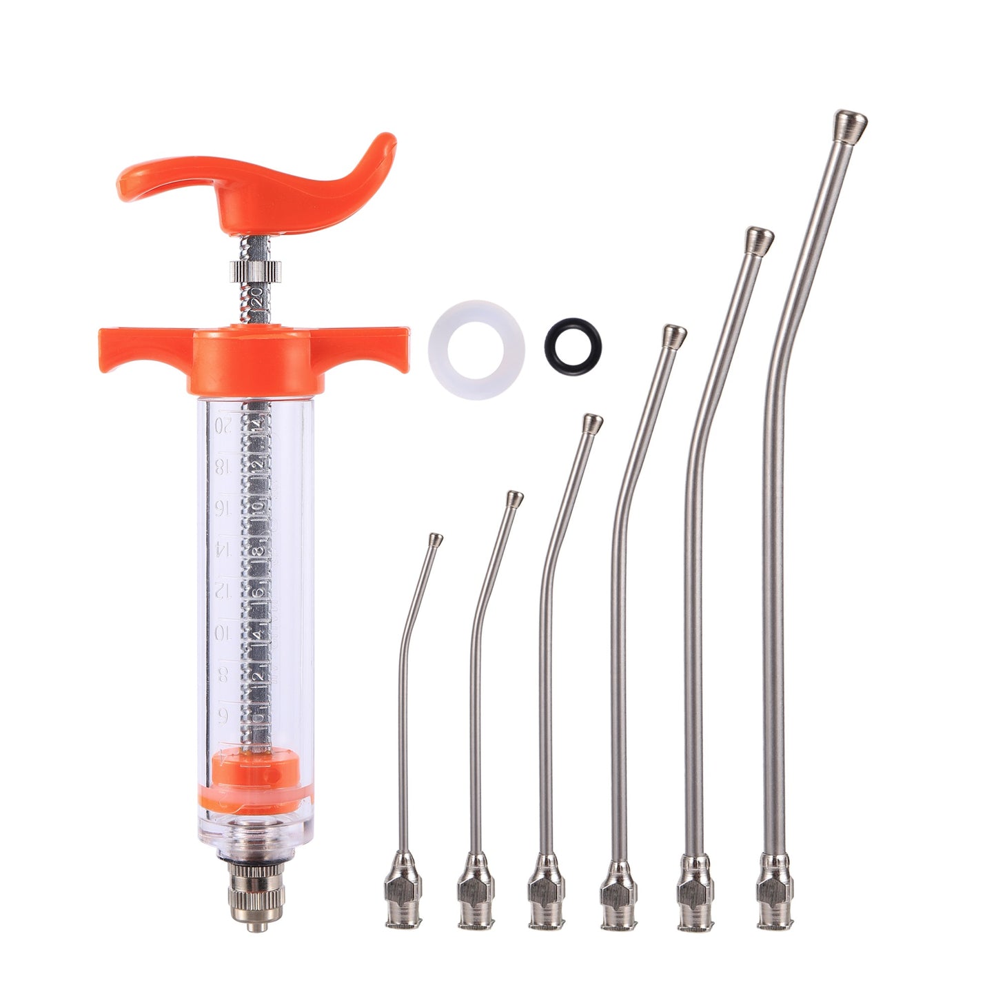 Seringa de Alimentação de Papagaios de Alta Qualidade 10ml 20ml  Seringa Alimentadora de Pássaros Papagaios  Seringa de Leite para Alimentador de Pássaros Agulha Alimentadora de Animais de Estimação