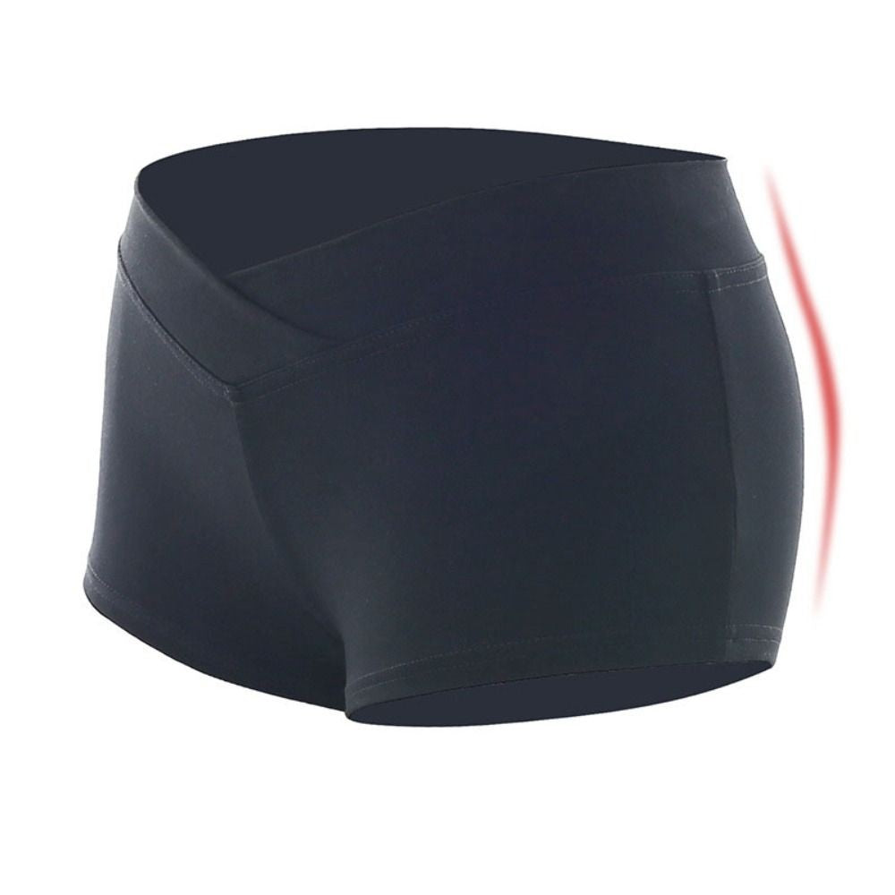 Ultra Short Sports Shorts Black Ballet Pants Tight Low Waist Shorts Simple Casual Fitness Running Shorts Sports Accessories