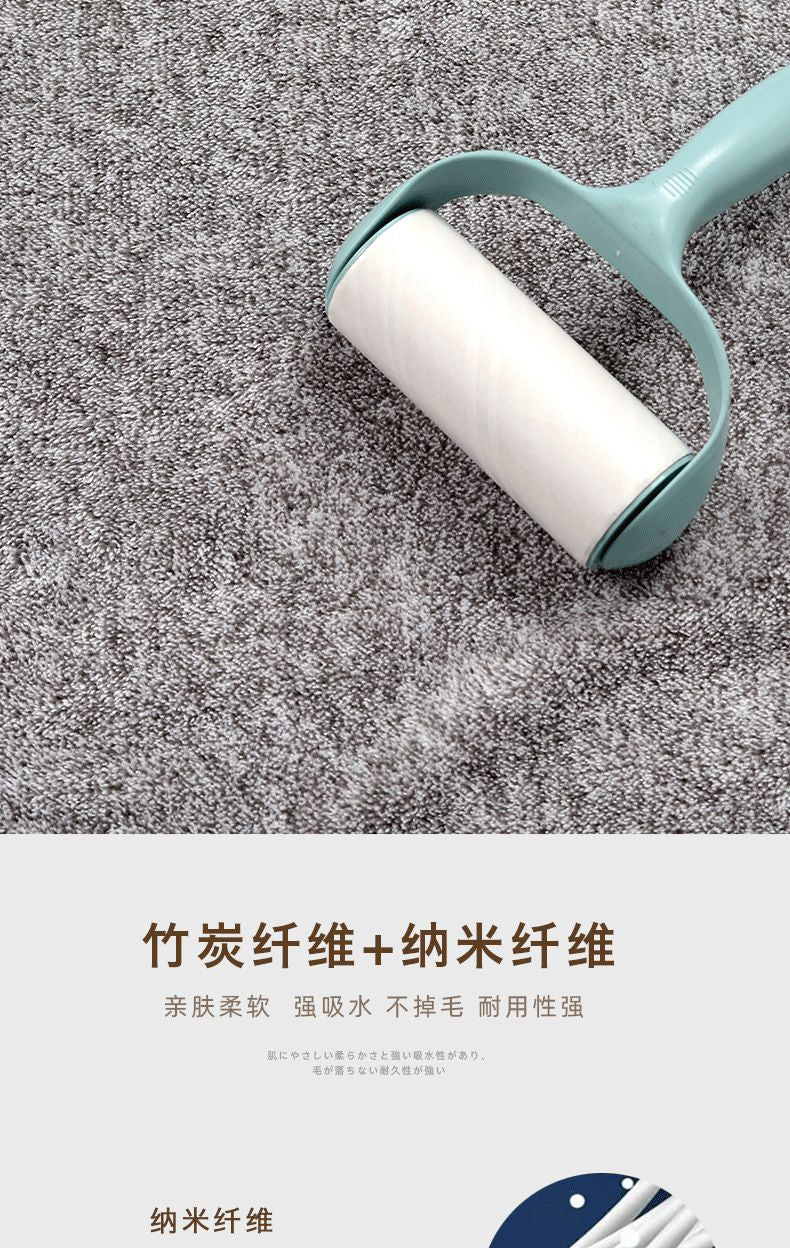 Bamboo charcoal fiber bath towel, dry hair cap, coral velvet, thickened shower gift, antibacterial towel, quick drying for men a