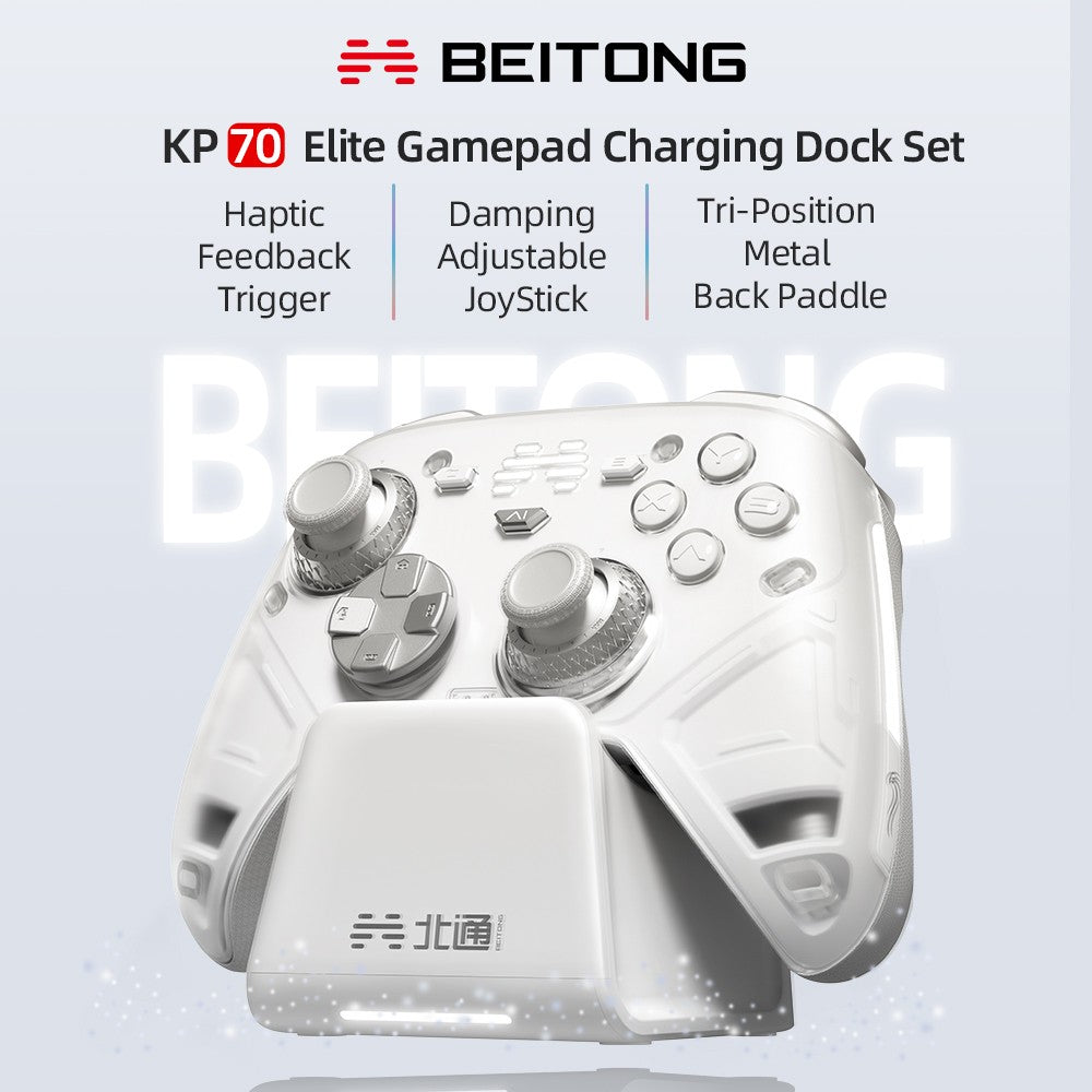 Beitong Kunpeng 70 Elite: AI-Enhanced Wireless Controller with Adaptive Triggers for Switch 2, PC, Mobile & Teams