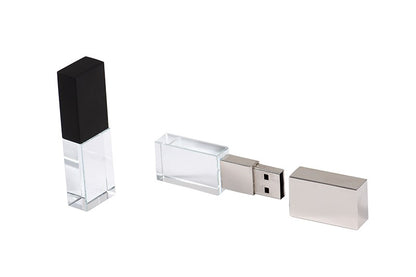 Pen Drive USB 2.0 128 GB de Cristal Memory Stick 64 GB Pen Drives de Alta Velocidade 4 GB Pendrive de Presente de Casamento 16 GB Disco U 8 GB Fotografia