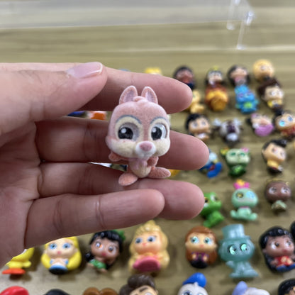Anime Disney Doorables Kawaii Boneca Olhos Grandes Mickey Buzz Lightyear Bonecos de Ação Modelo Brinquedo Colecionável Desenho Animado Presentes Infantis