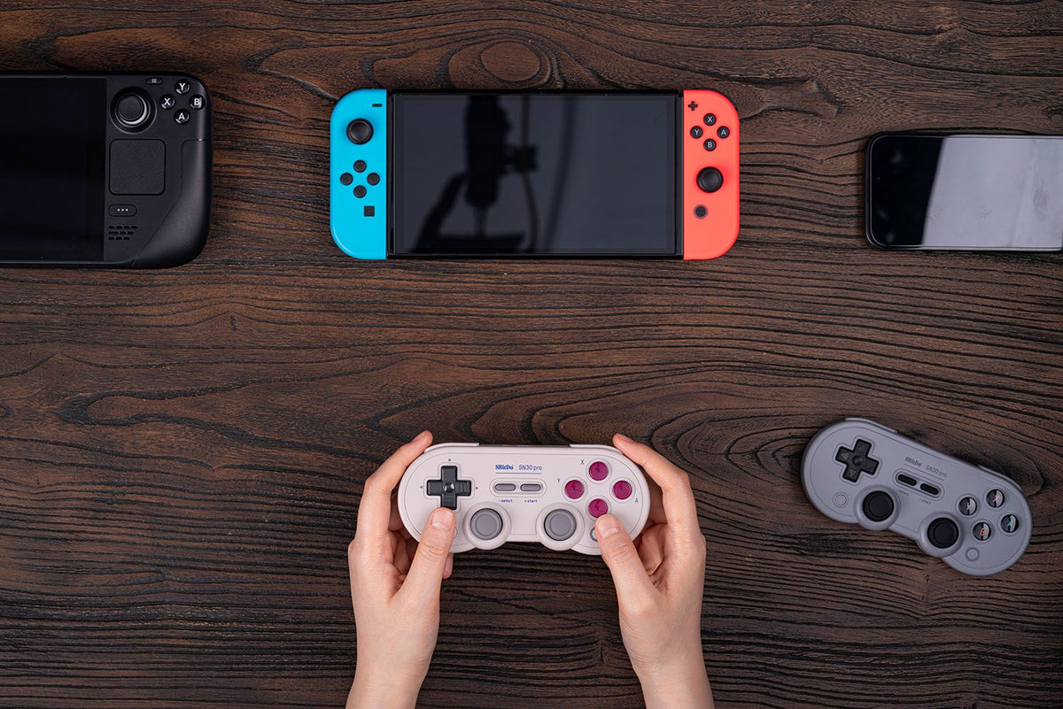 8Bitdo Wireless SN30 Pro Gamepad for Nintend Switch 2 NS Bluetooth Game Controller Joystick for MacOS Android Steam Raspberry Pi