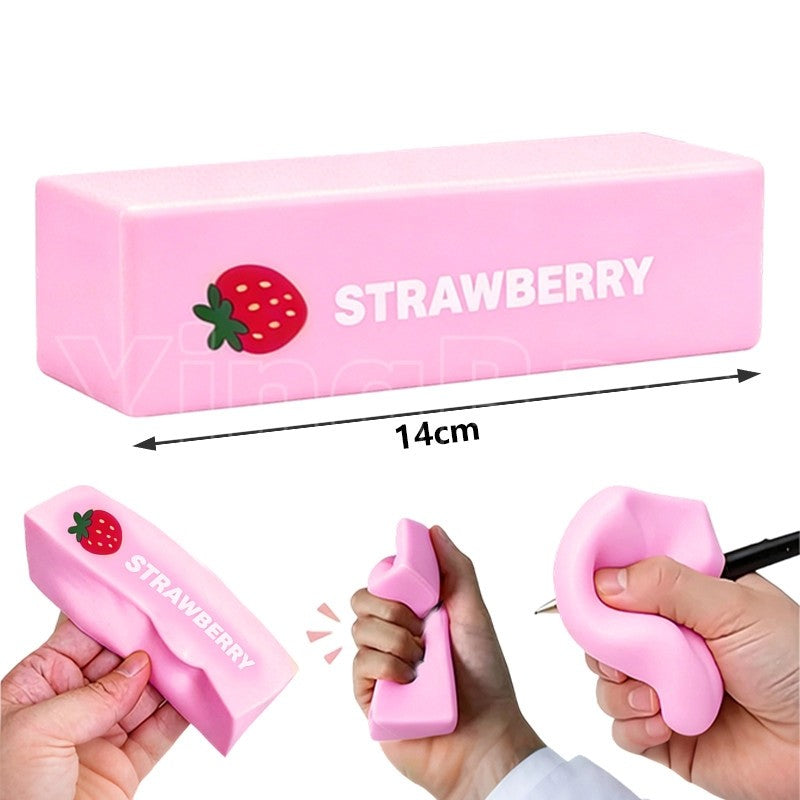 1~4Pcs Soft Squishy Butter Stick Fidget Toy Stress Relief Slow Rising Squeeze Toy for Anxiety Relief Decompression Party Gifts