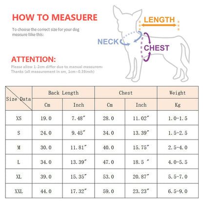 Jaqueta de Inverno para Cães Casaco de Estimação Quente de Lã para Cães Pequenos Yorkshire Shih Tzu Gola de Pelo Luxuosa Roupinhas para Filhotes