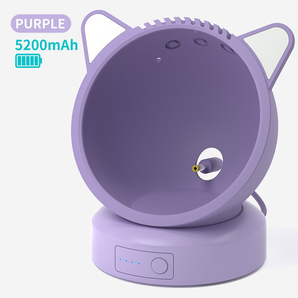 Base de Bateria Echo Pop Carregador Portátil Docking Station com Orelhas de Gato Fofas Capa Protetora de Silicone Suporte de Bateria para Echo Pop
