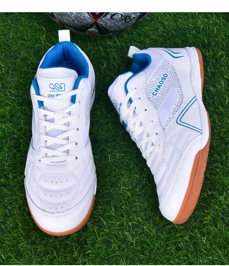 Men Professional Soccer Cleats Anti-Slippery Futsal Training Cleats Wear Resistant Ultralight  Outdoor Indoor Unisex Sneakers