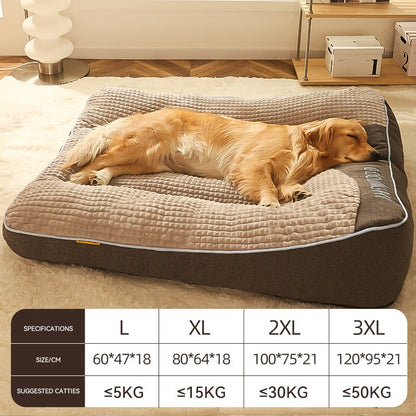 Cama HOOPET para cães e gatos, tapete grande para cães, ninho quente para animais de estimação, canil para cães de porte pequeno, médio e grande, filhotes, gatinhos, tamanho Plus, inverno