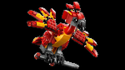 LEGO Harry Potter 76448 Fawkes, a Fênix de Dumbledore, Brinquedo de Blocos de Construção para Crianças