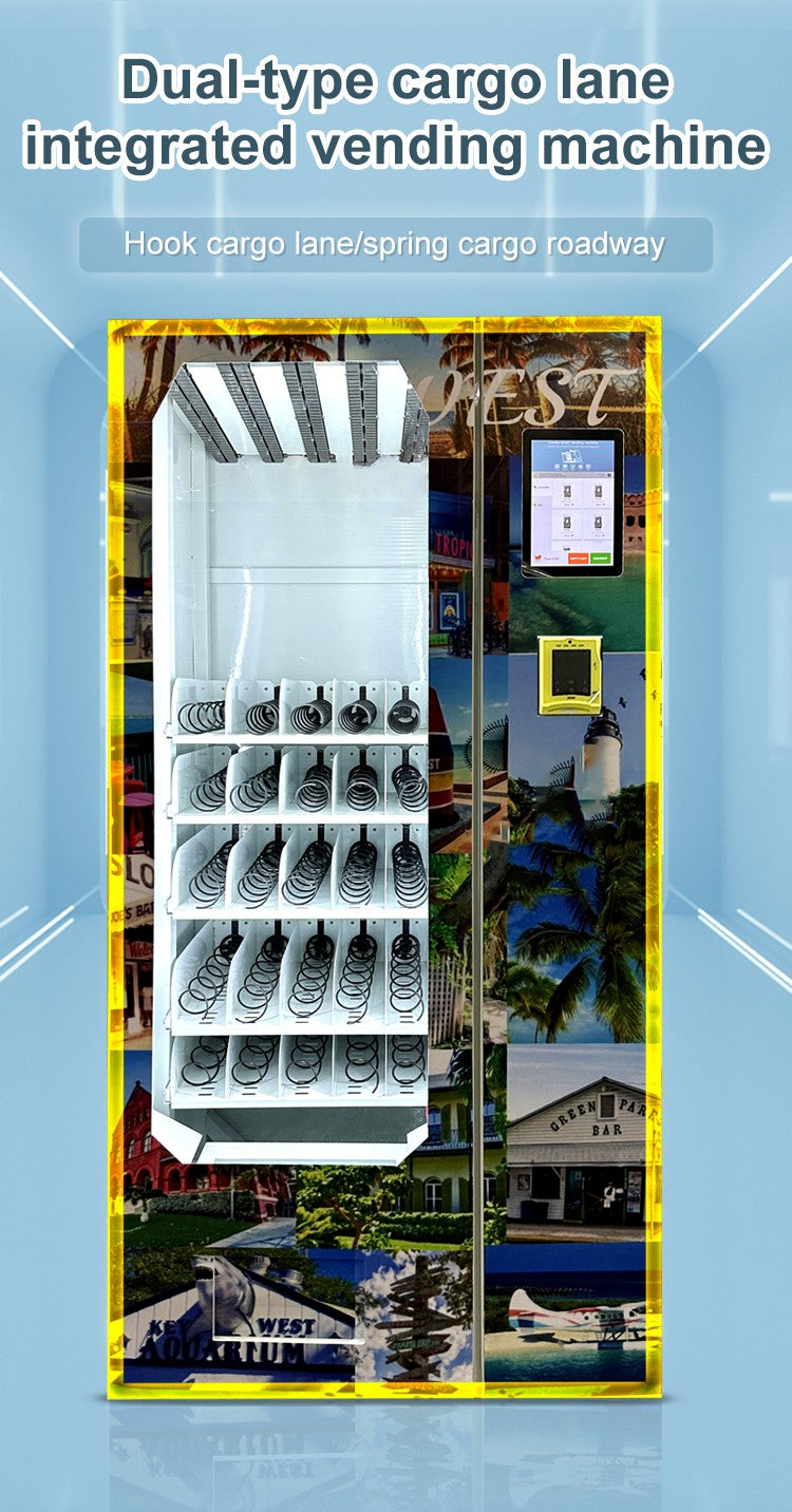 Customized Wrap Small Snack and Lash Vending Machine Features SDK Function and Credit Card Payment System
