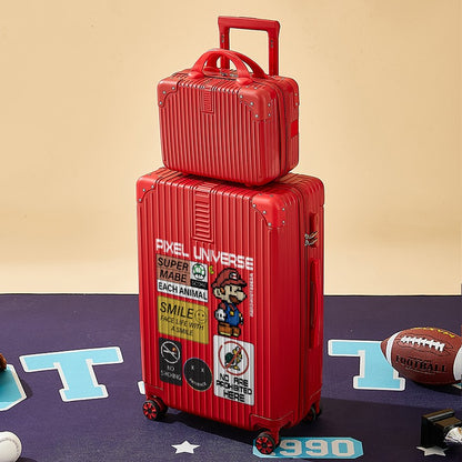 2025 New Large-capacity Suitcase 20/22/24/26/28-inch Cart Box Travel Boarding Case Portable Trolley Suitcase Roller Suitcase