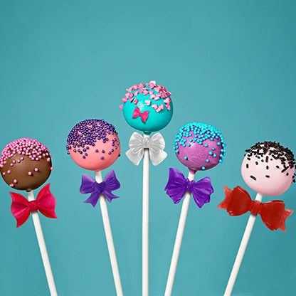Mini Bows Silicone Fondant Molds Bowknot Candy Chocolate Cake Pop Accessories Cakepop Cupcake Topper Decorating Tools Kitchen