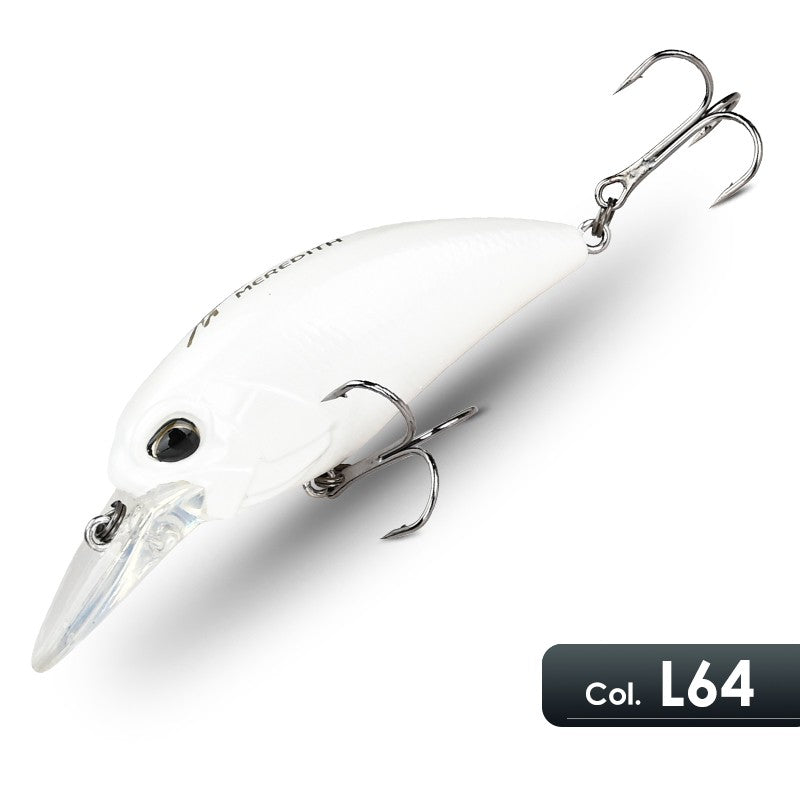 MEREDITH JERK CRANK M65 Flutuante 14g Isca Artificial Modelo Quente Isca Dura 11 Cores Wobbler Crank Qualidade Profissional Profundidade 2.0-2.5m