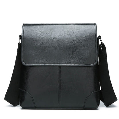 Men Shoulder Bags For IPAD Leather Business Handbag Men Messenger Bag Large Side Sling Bag Fashion Man Crossbody Bag
