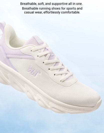 361 Degrees Women's Sneakers Retro Platform Sole Breathable Mesh All-Day Comfort Lightweight  Fitness Female Sneakers 682522230