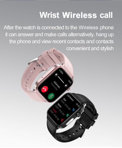 Smartwatch 2025 Novo ECG+PPG Feminino Monitor de Frequência Cardíaca Lipídios Sanguíneos Ácido Úrico Saúde Menstrual Rastreador Inteligente Para Android iOS