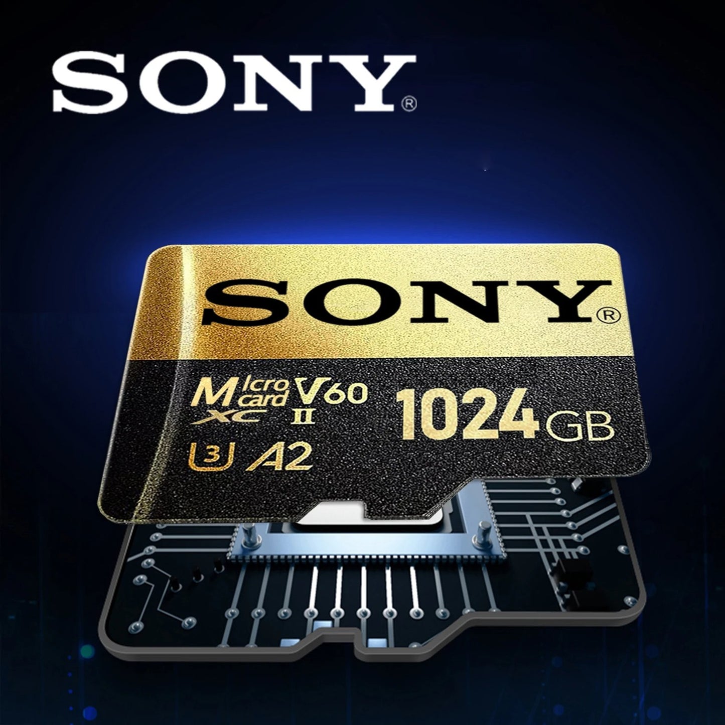 Cartão TF Micro SD SONY 1TB Cartão de Memória Classe 128GB 512GB Alta Velocidade Cartão De Memória Flash TF Mecard C10 Para Xiao Mi