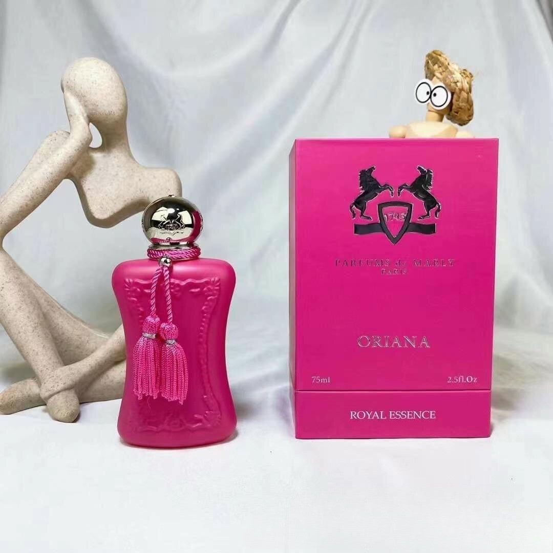 Kit de presente Eau de Parfum Exotic Rose 75ml - Perfume feminino spray 24h de longa duração, fragrância premium com envio expresso