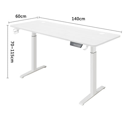Height Adjustable Desk Motion Electric Sit Stand Up Down Computer Table Lift Motorized Gaming Desktop Modern Home Office Desks