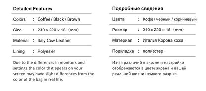 HUMERPAUL Genuine Leather Men's Crossbody Bags Large Capacity Shoulder Sling Bag Multifunction Short Travel Messenger Pack